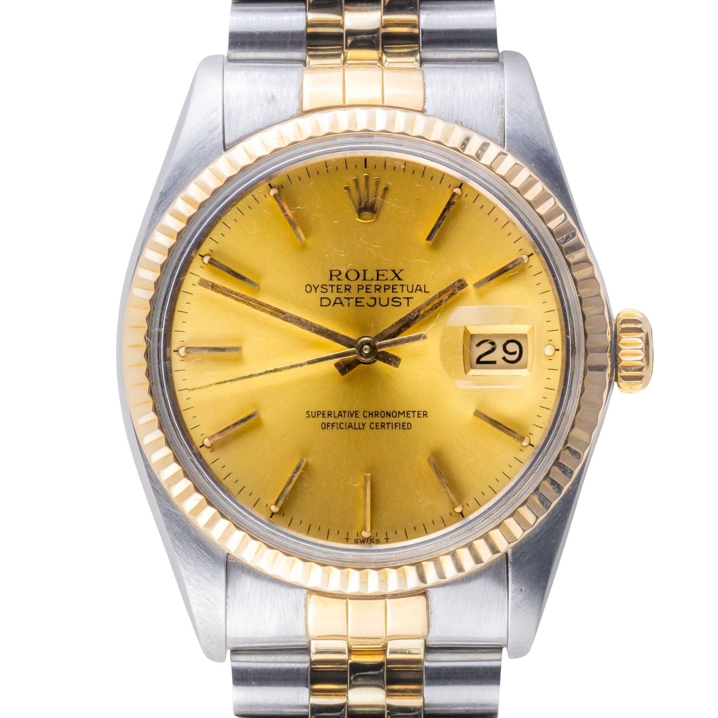Rolex Datejust 31 68273 (1991) - 31 mm Gold/Steel case (3/7)