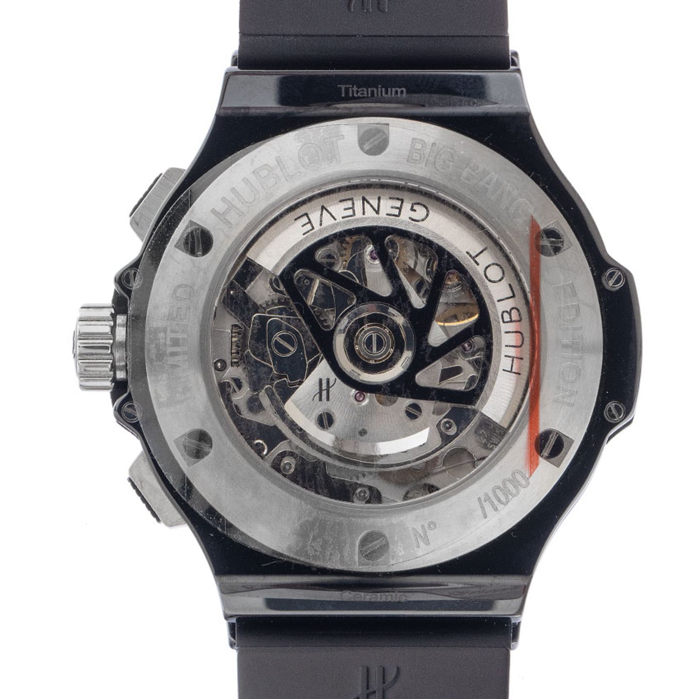 Hublot Big Bang 44 mm 301.CM.131.RX.LUN06 (2010) - Black dial 44 mm Ceramic case (6/7)