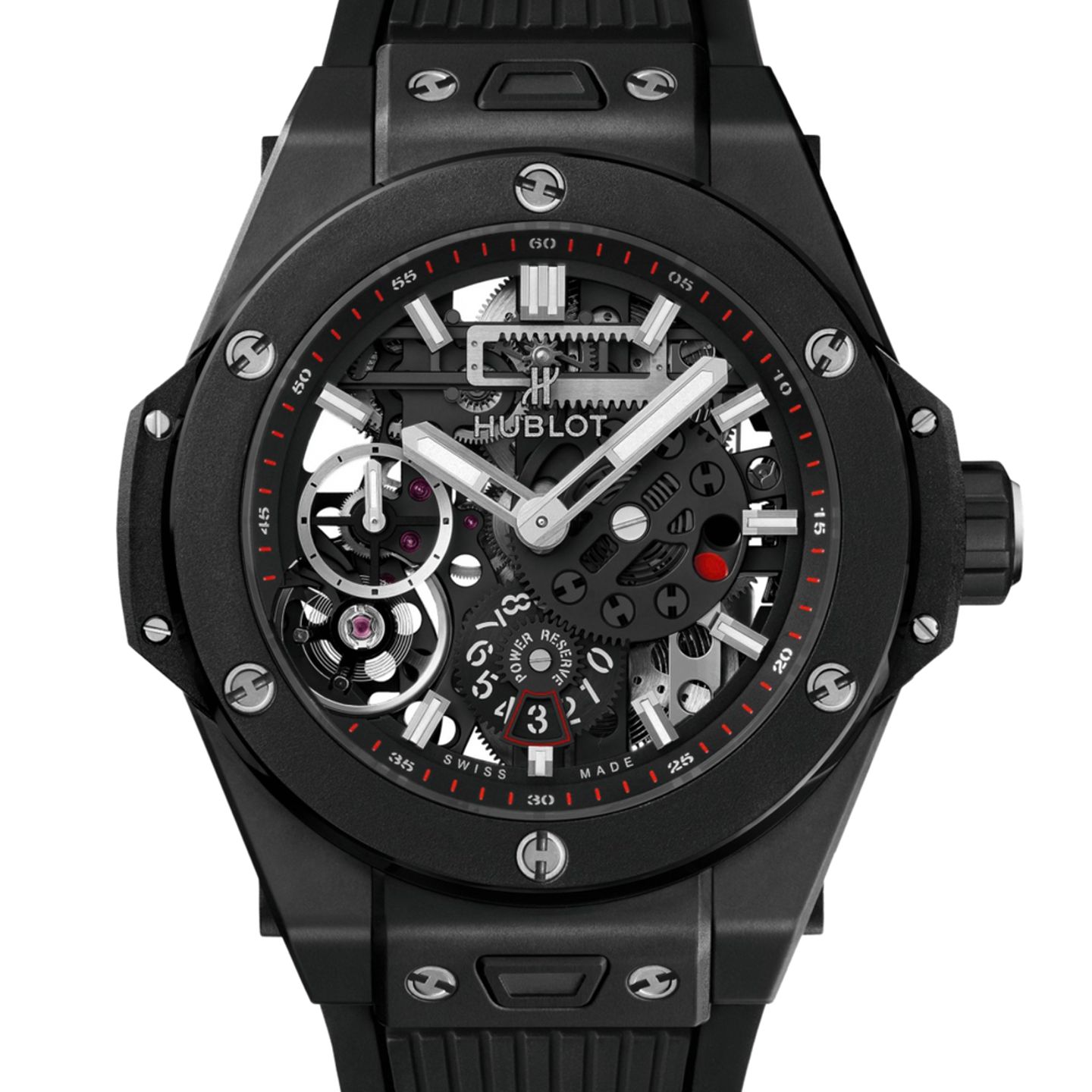 Hublot Big Bang Meca-10 414.CI.1123.RX (2024) - Transparent dial 45 mm Ceramic case (1/1)