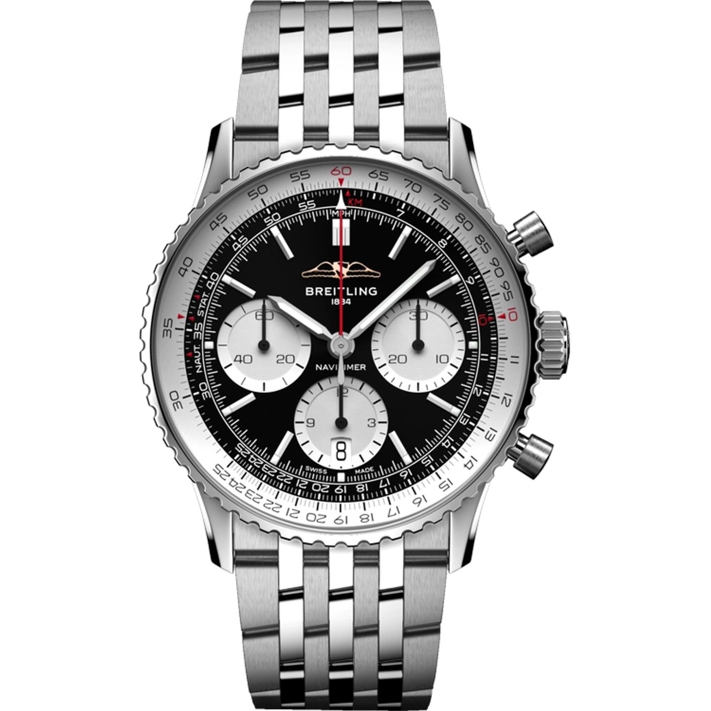 Breitling Navitimer 1 B01 Chronograph AB0139211B1A1 (2026) - 41mm Staal (1/1)