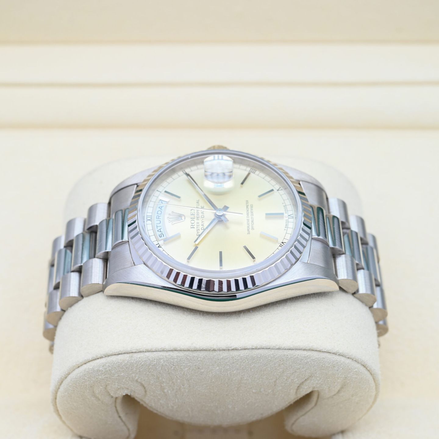 Rolex Day-Date 36 18239 (1990) - 36mm Witgoud (2/7)