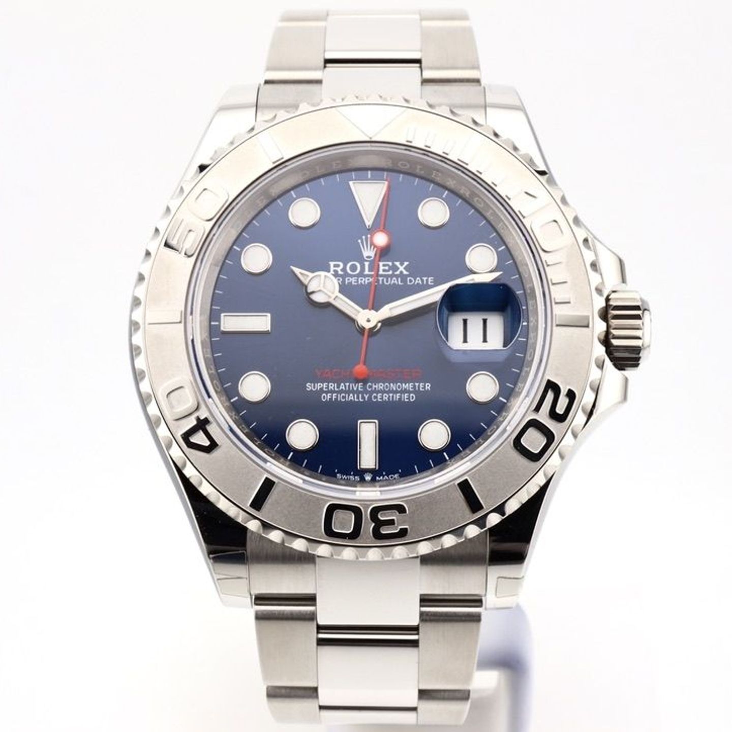 Rolex Yacht-Master 40 126622 (2022) - Blue dial 40 mm Steel case (1/2)