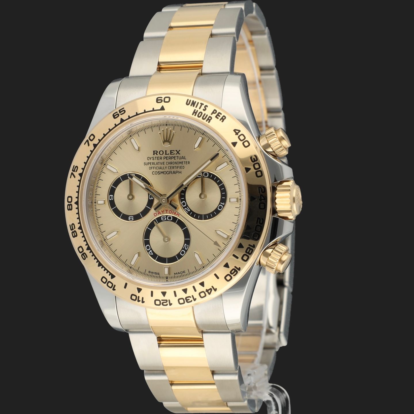 Rolex Daytona 126503 (2025) - Champagne dial 40 mm Gold/Steel case (1/8)