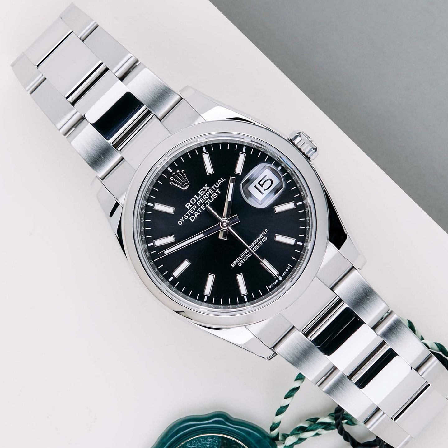 Rolex Datejust 36 126200 (2024) - 36mm Staal (1/8)