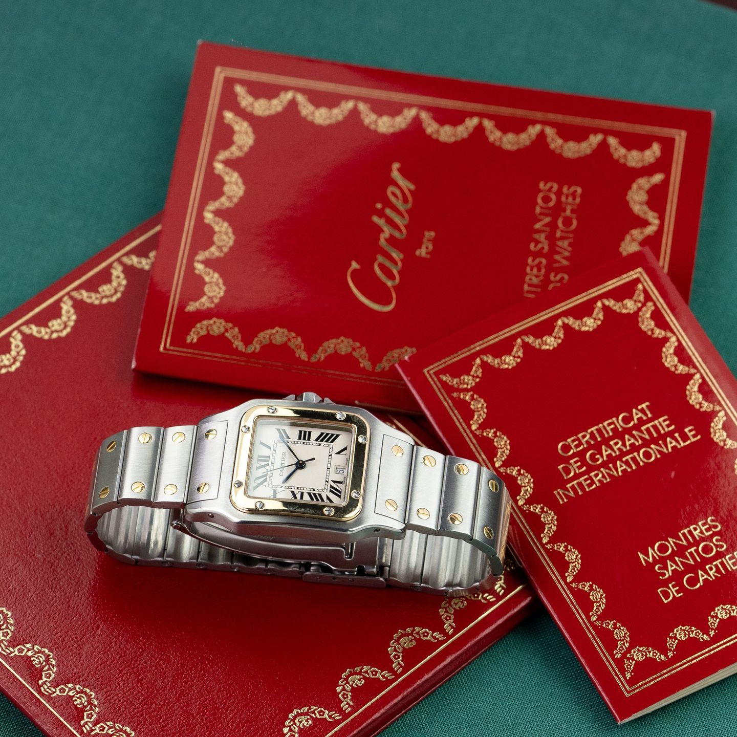 Cartier Santos Galbée 1566 (1996) - 29 mm (2/5)