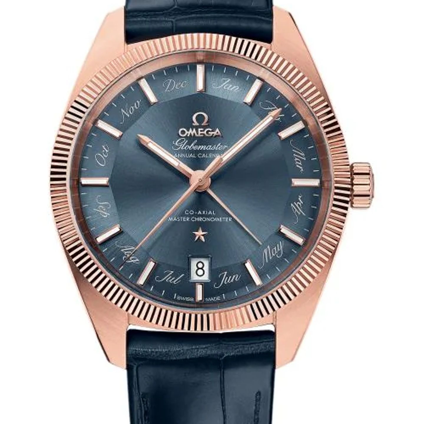 Omega Globemaster 130.53.41.22.03.001 (2026) - Blauw wijzerplaat 41mm Roségoud (1/1)