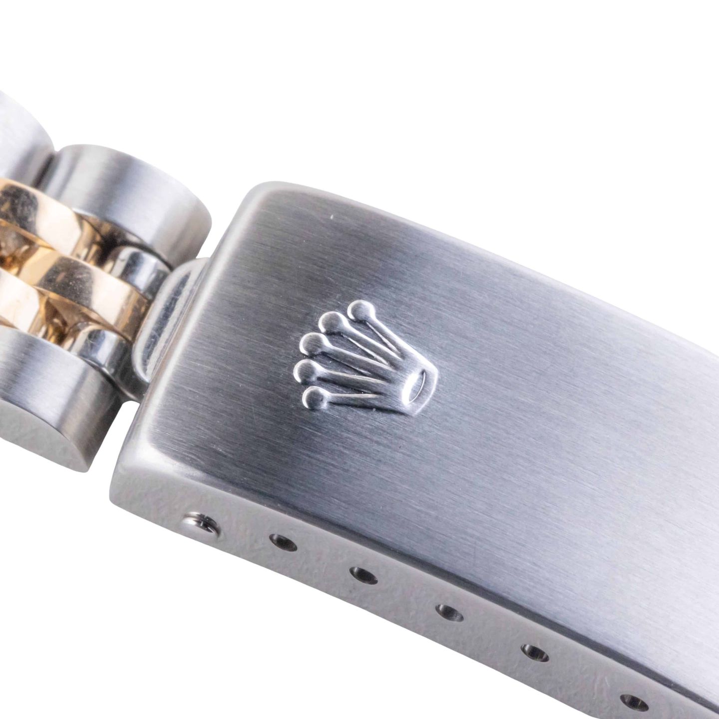 Rolex Lady-Datejust 69173 (1991) - Silver dial 26 mm Gold/Steel case (7/8)