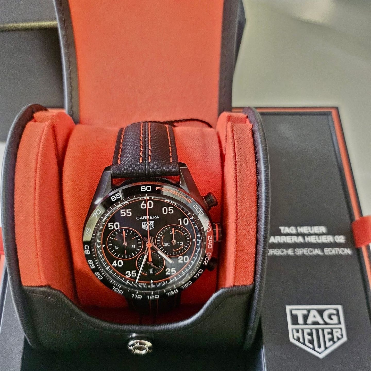 TAG Heuer Carrera Porsche Chronograph Special Edition CBN2A1M.FC6526 - (1/1)