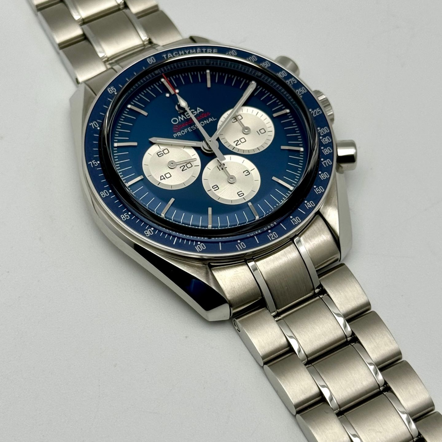 Omega Speedmaster Professional Moonwatch 522.30.42.30.03.001 (2020) - Blauw wijzerplaat 42mm Staal (4/10)