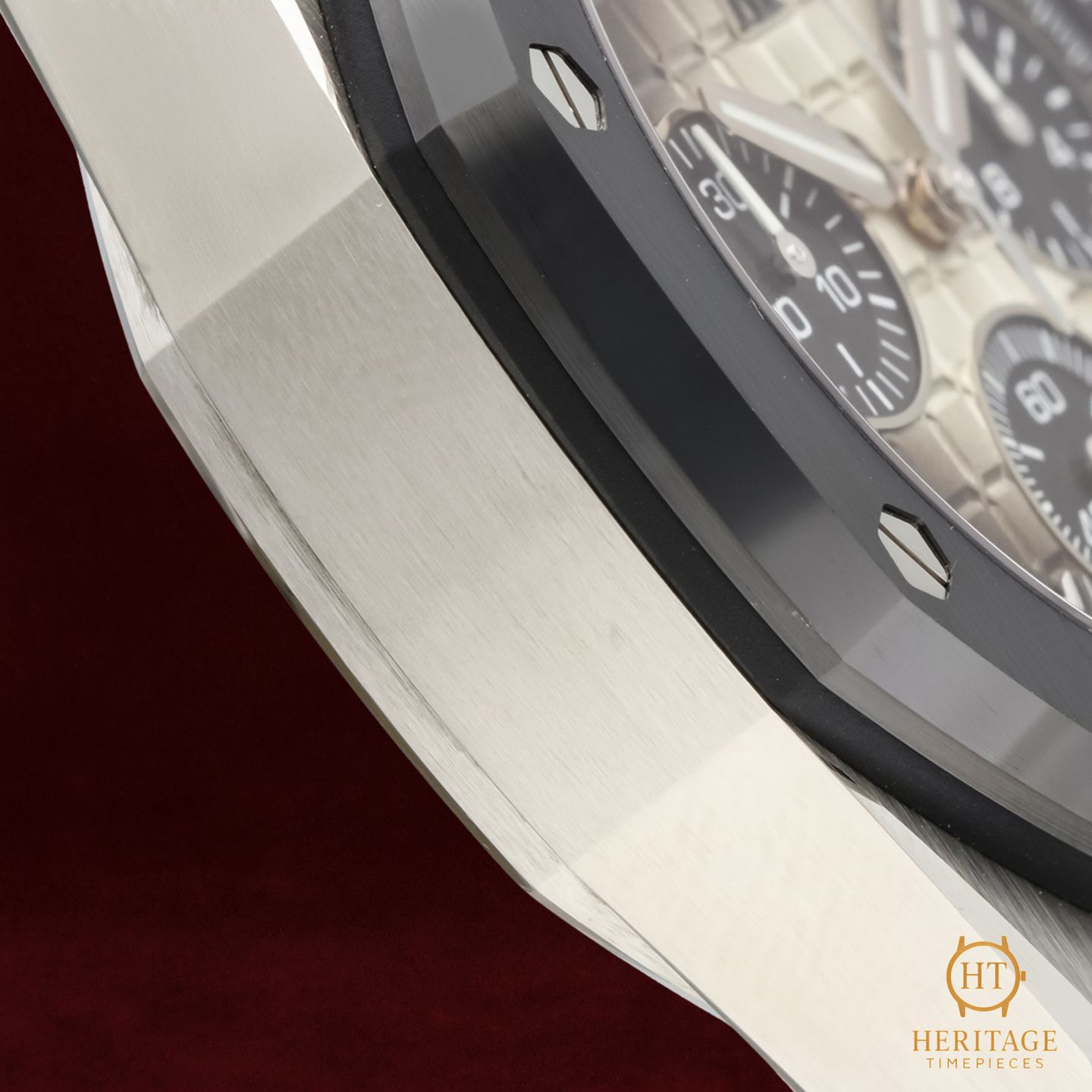 Audemars Piguet Royal Oak Offshore Chronograph 26420SO.OO.A600CA.01 (Onbekend (willekeurig serienummer)) - Beige wijzerplaat 43mm Staal (6/8)