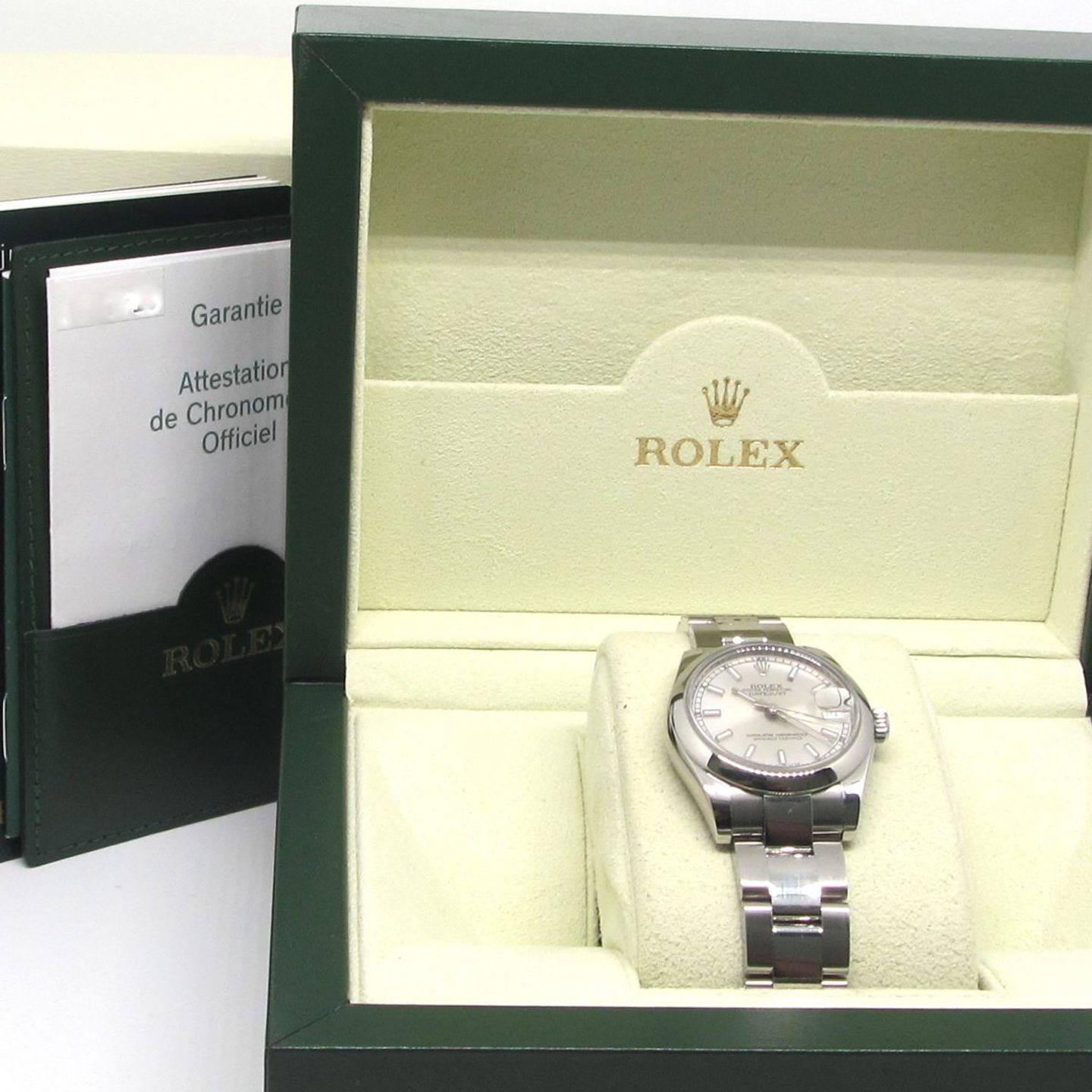 Rolex Datejust 31 178240 (2007) - Grey dial 31 mm Steel case (4/6)