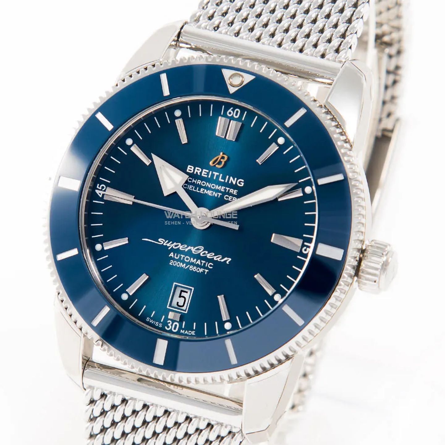 Breitling Superocean Heritage II 46 AB2020161C1A1 (2025) - Blue dial 46 mm Steel case (1/8)