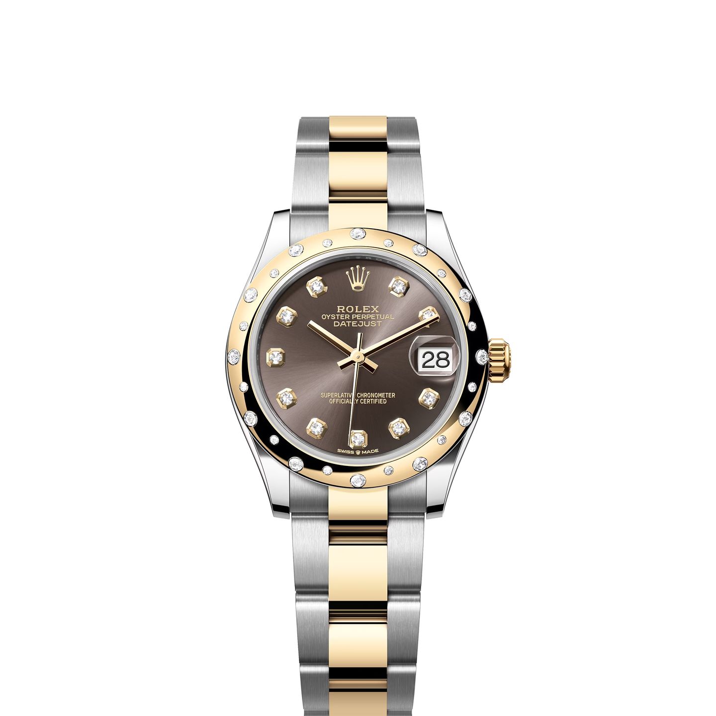 Rolex Datejust 31 278343RBR (2024) - Grijs wijzerplaat 31mm Staal (1/1)