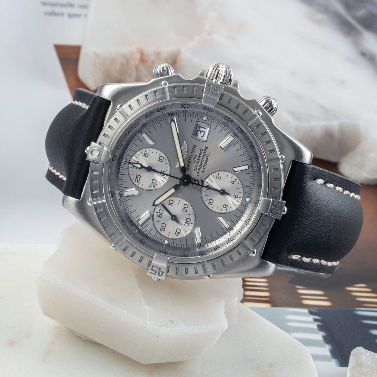 Breitling Crosswind Racing A13355 (2002) - 43 mm Steel case (2/8)