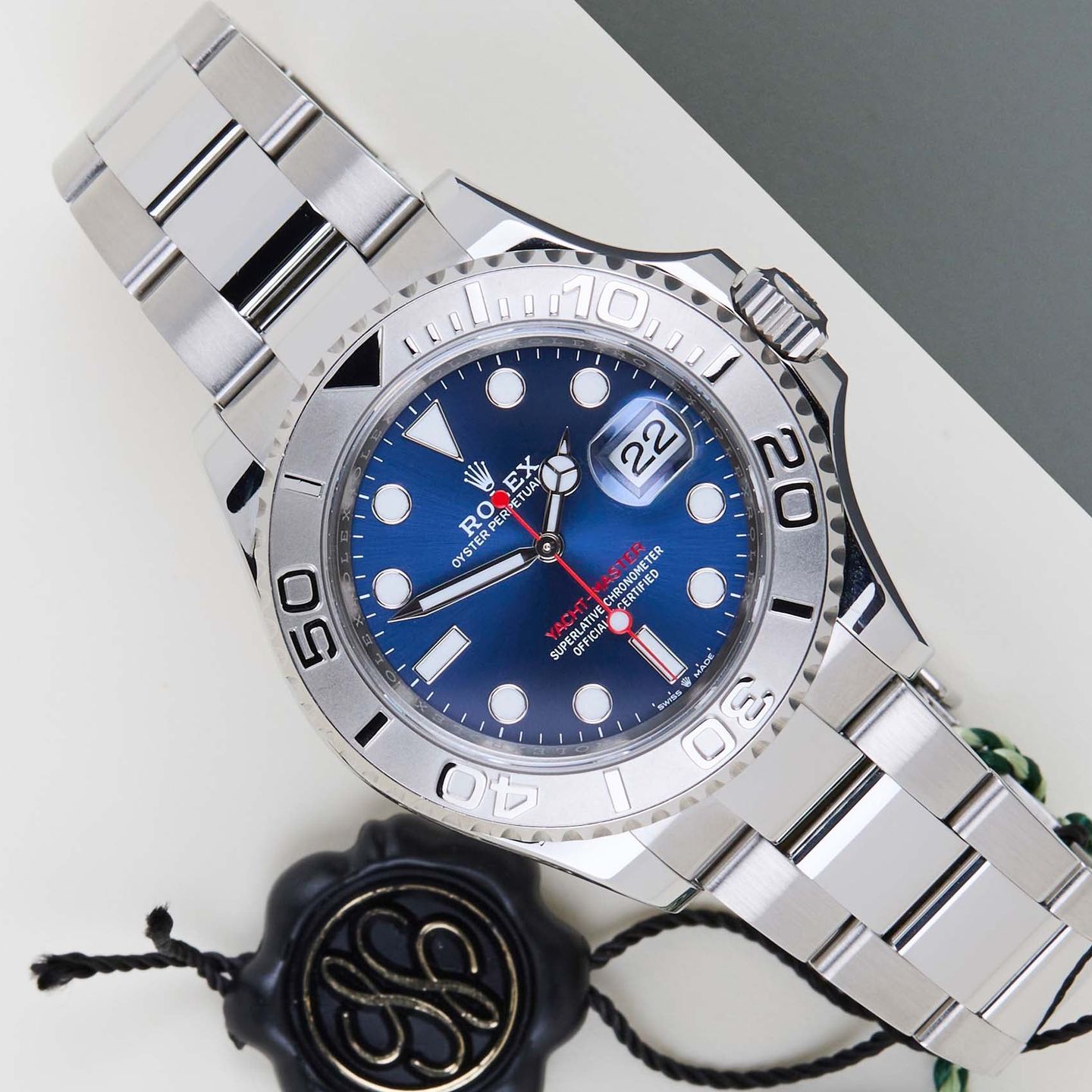 Rolex Yacht-Master 40 126622 (2021) - Blauw wijzerplaat 40mm Staal (1/8)