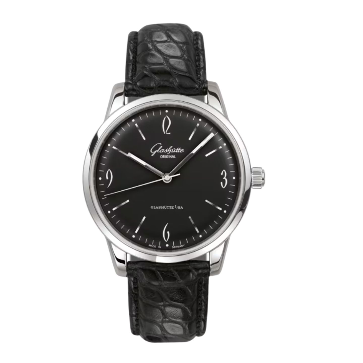 Glashütte Original Sixties 1-39-52-04-02-04 (2023) - Black dial 39 mm Steel case (1/1)