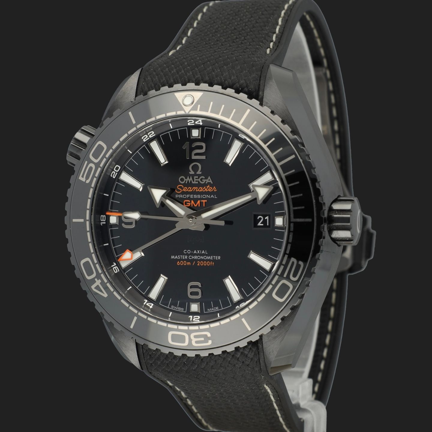 Omega Seamaster Planet Ocean 215.92.46.22.01.001 (2016) - Zwart wijzerplaat 46mm Keramiek (1/7)