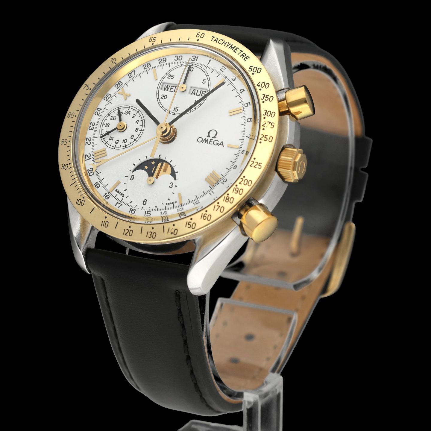 Omega Speedmaster 3330.20.00 (1992) - Wit wijzerplaat 39mm Staal (5/8)