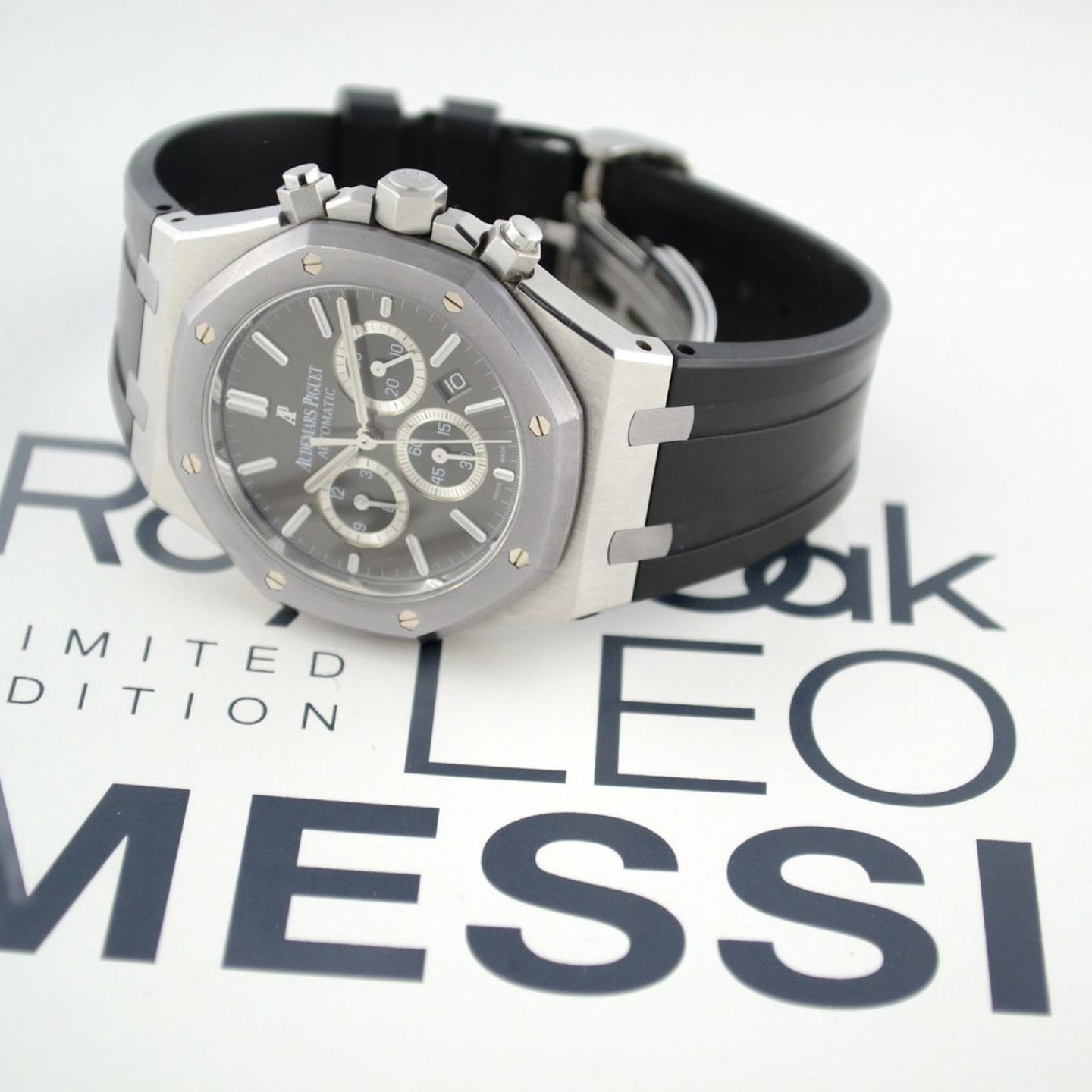 Audemars Piguet Royal Oak Chronograph 26325TS.OO.D005CR.01 (Onbekend (willekeurig serienummer)) - Grijs wijzerplaat 41mm Staal (8/8)