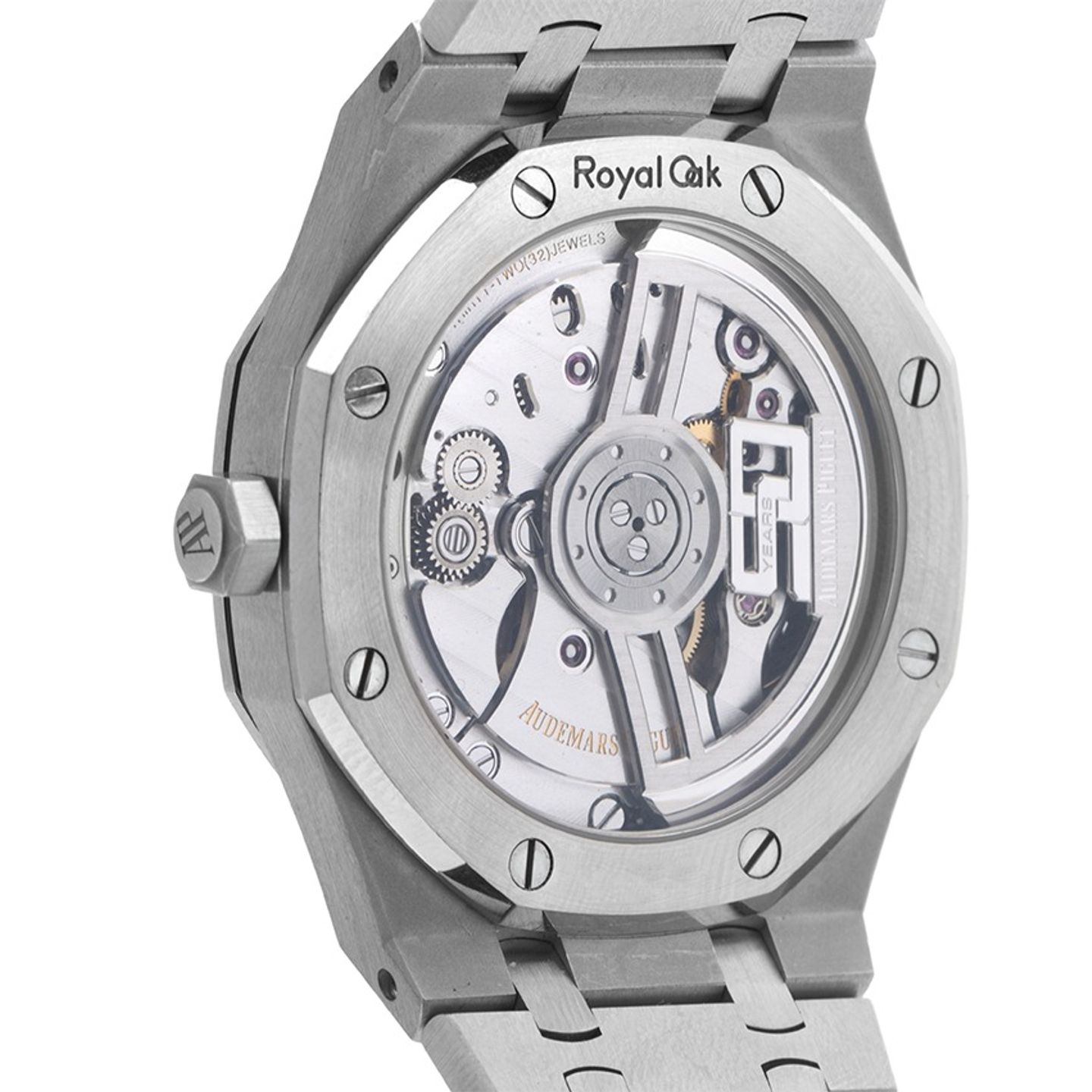 Audemars Piguet Royal Oak Selfwinding 15510ST.OO.1320ST.01 (2020) - Blauw wijzerplaat 41mm Staal (6/7)