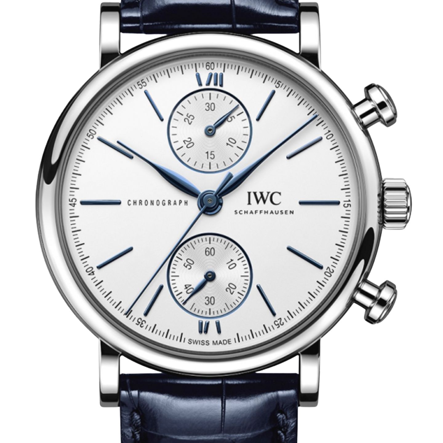 IWC Portofino Chronograph IW391407 (2024) - Silver dial 39 mm Steel case (1/1)