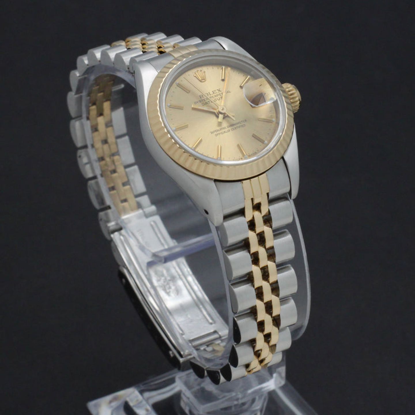 Rolex Lady-Datejust 69173 (1993) - Goud wijzerplaat 26mm Goud/Staal (6/7)