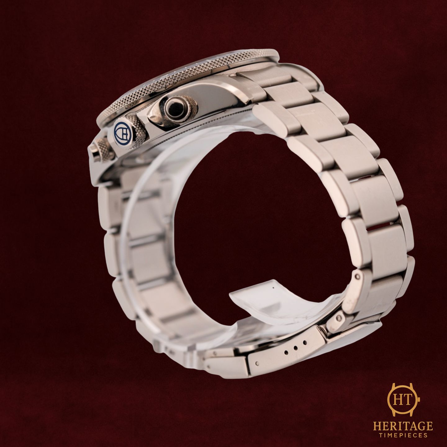 Tudor Heritage Chrono Blue 70330B (2019) - Multi-colour dial 42 mm Steel case (3/8)