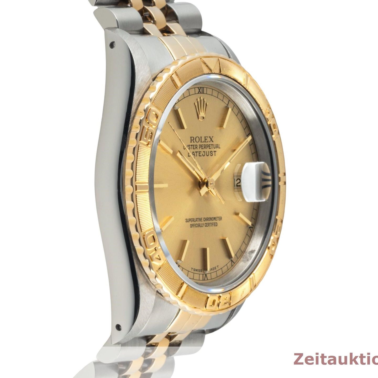 Rolex Datejust Turn-O-Graph 116263 (1990) - 36mm Goud/Staal (7/8)