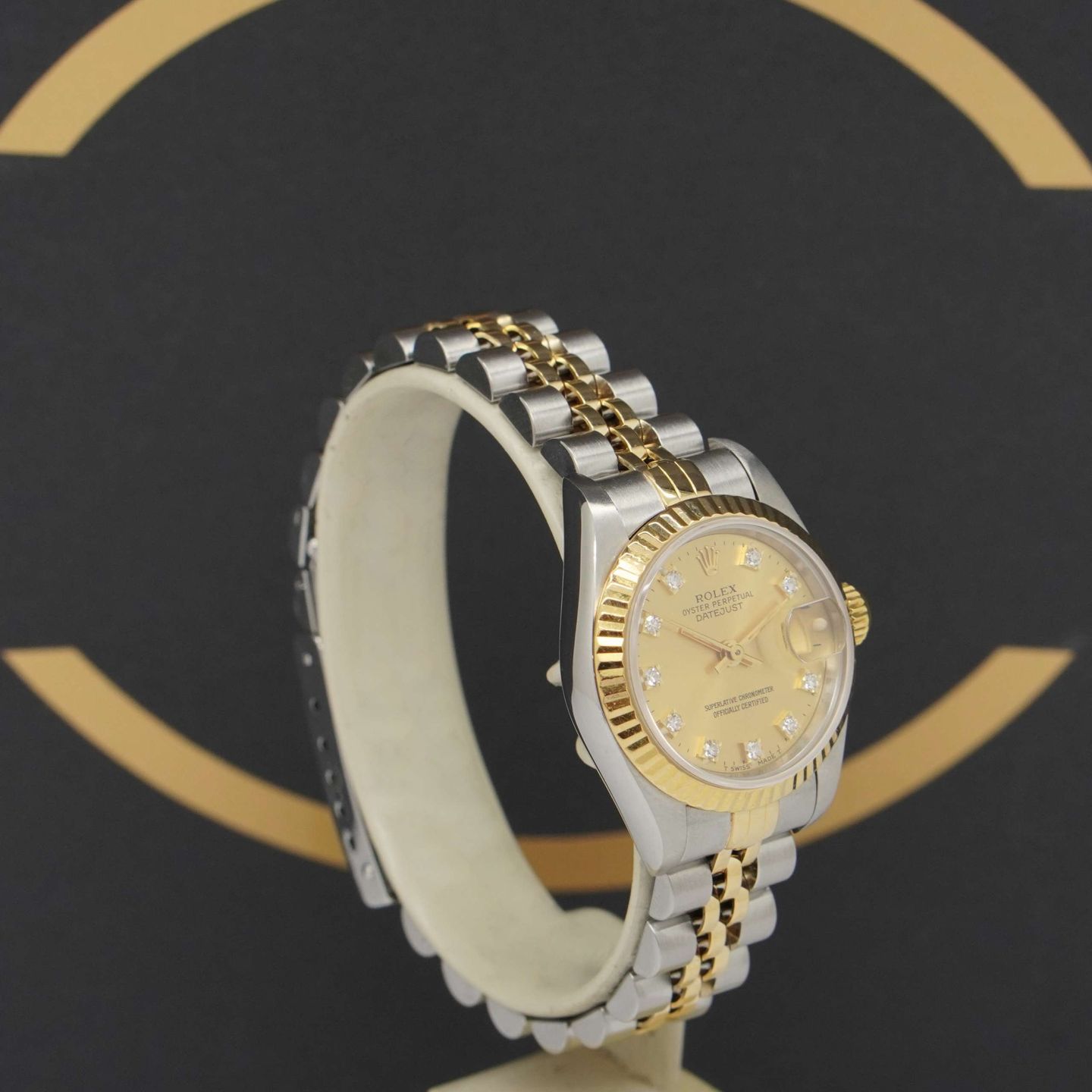 Rolex Lady-Datejust 69173 (1994) - Goud wijzerplaat 26mm Goud/Staal (2/7)