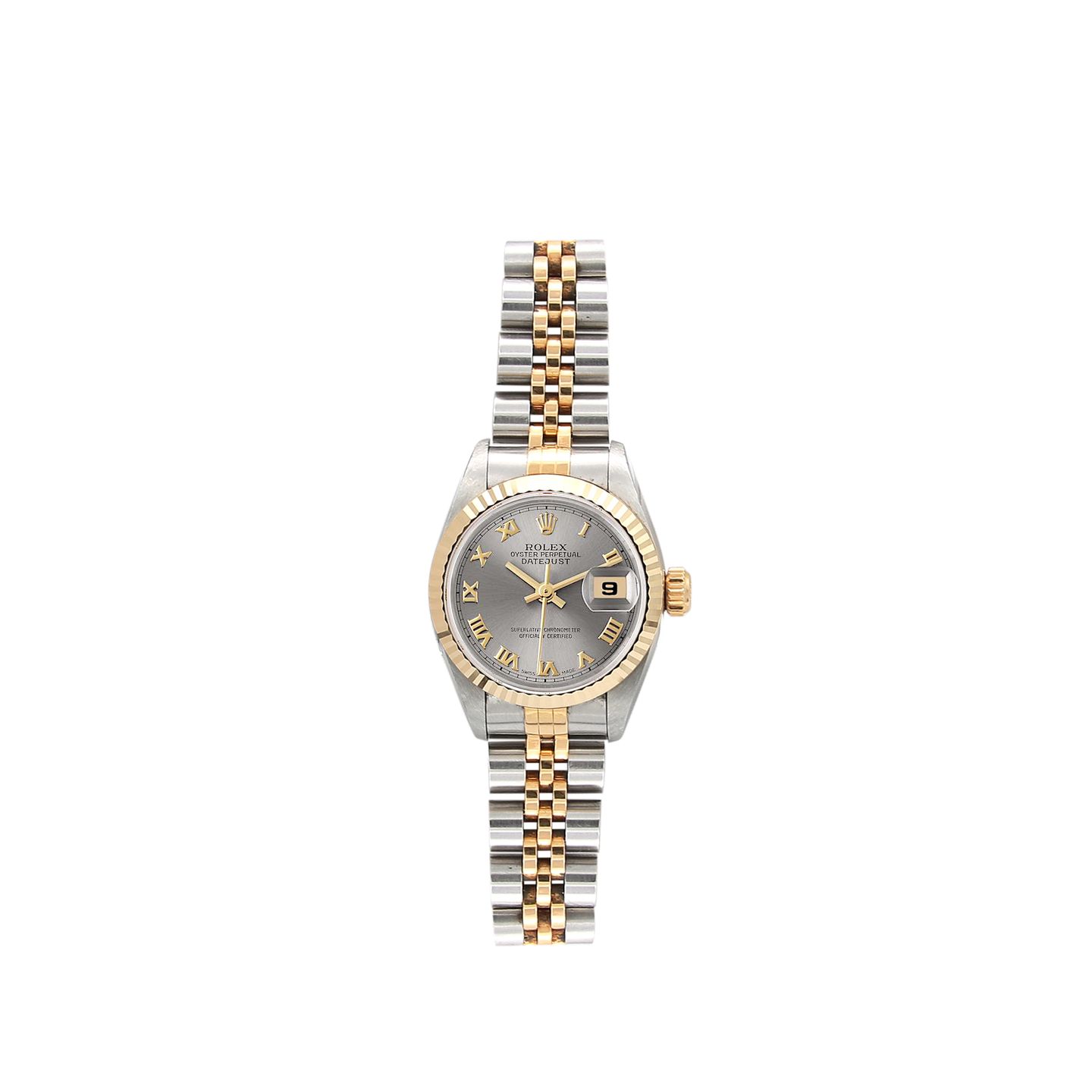 Rolex Lady-Datejust 69173 (Unknown (random serial)) - 26 mm Gold/Steel case (1/7)