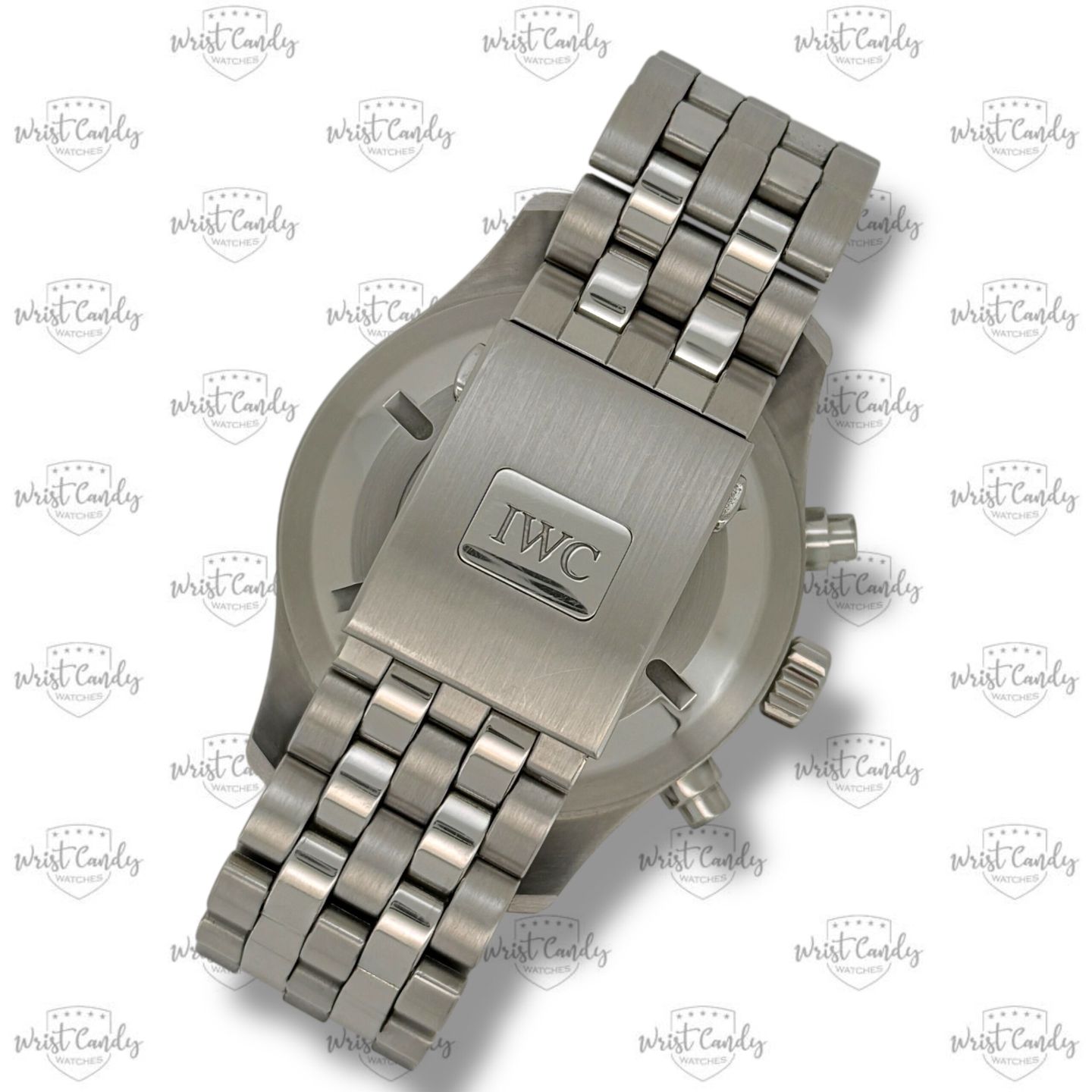 IWC Pilot Chronograph IW377717 (2021) - Blue dial 43 mm Steel case (5/8)