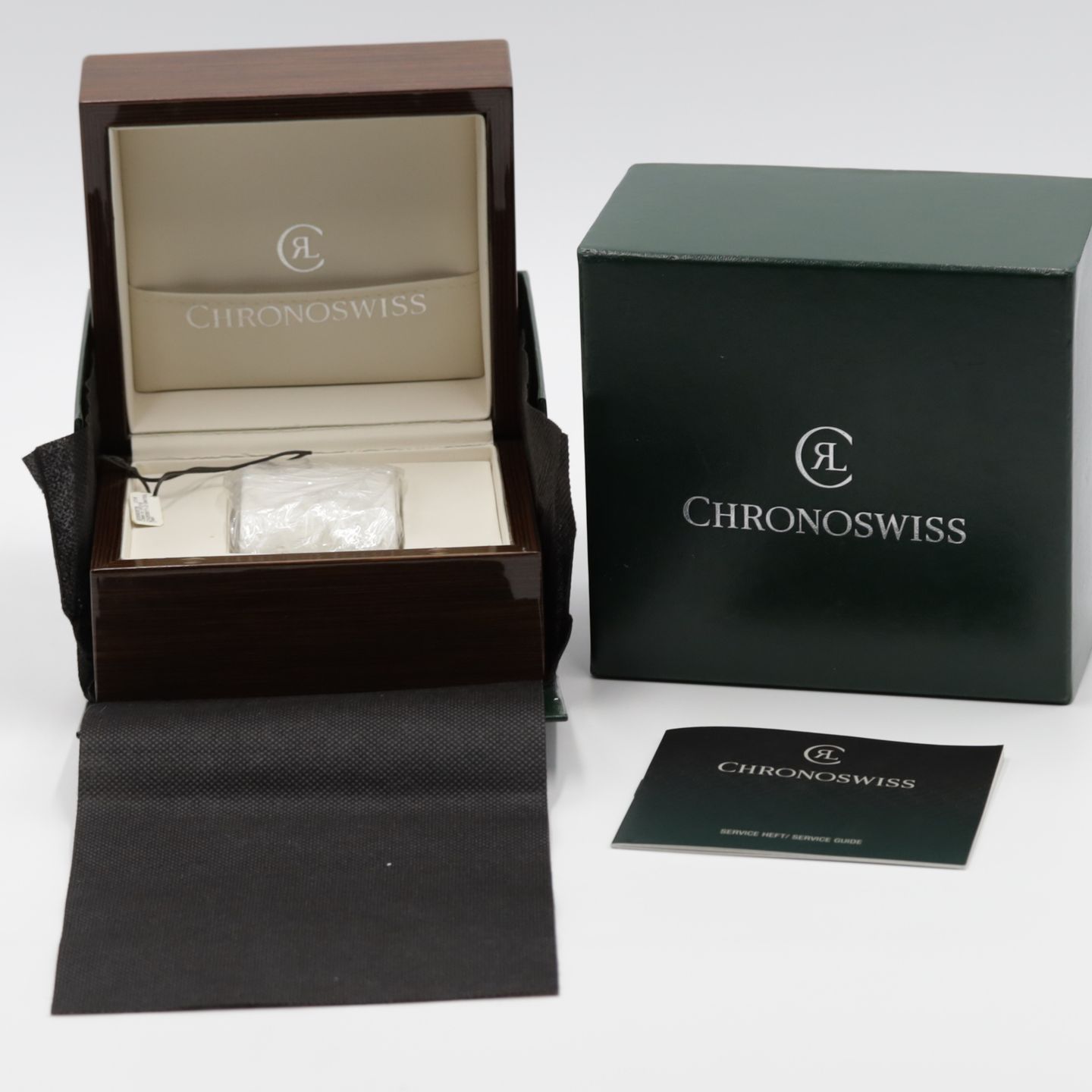 Chronoswiss Timemaster CH-2535/T1-2 (2016) - Black dial 45 mm Steel case (8/8)