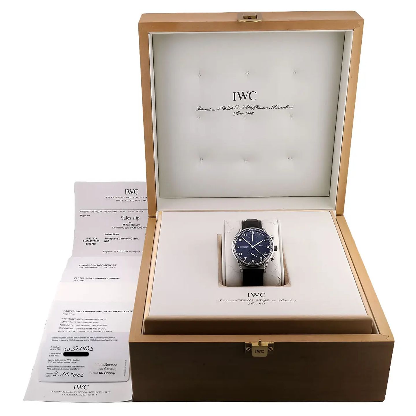 IWC Portuguese Chronograph IW371439 - (8/8)