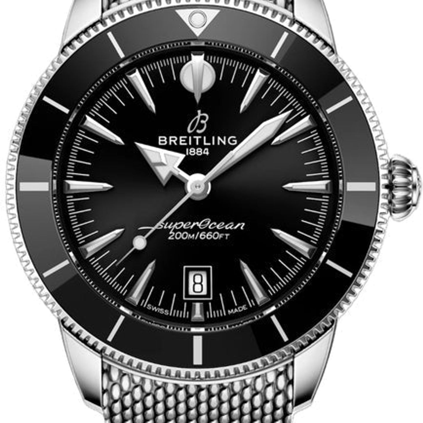 Breitling Superocean Heritage 42 AB3112241B1A1 (2026) - Black dial 44 mm Steel case (1/1)
