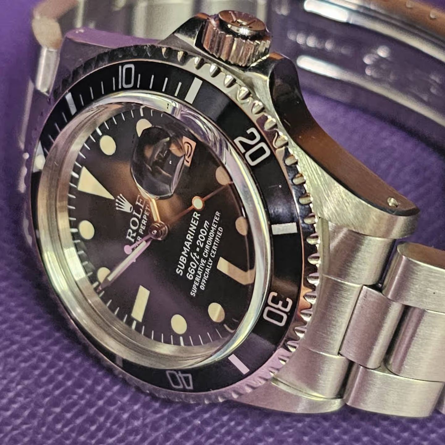 Rolex Submariner Date 1680 (1978) - Black dial 40 mm Steel case (3/5)