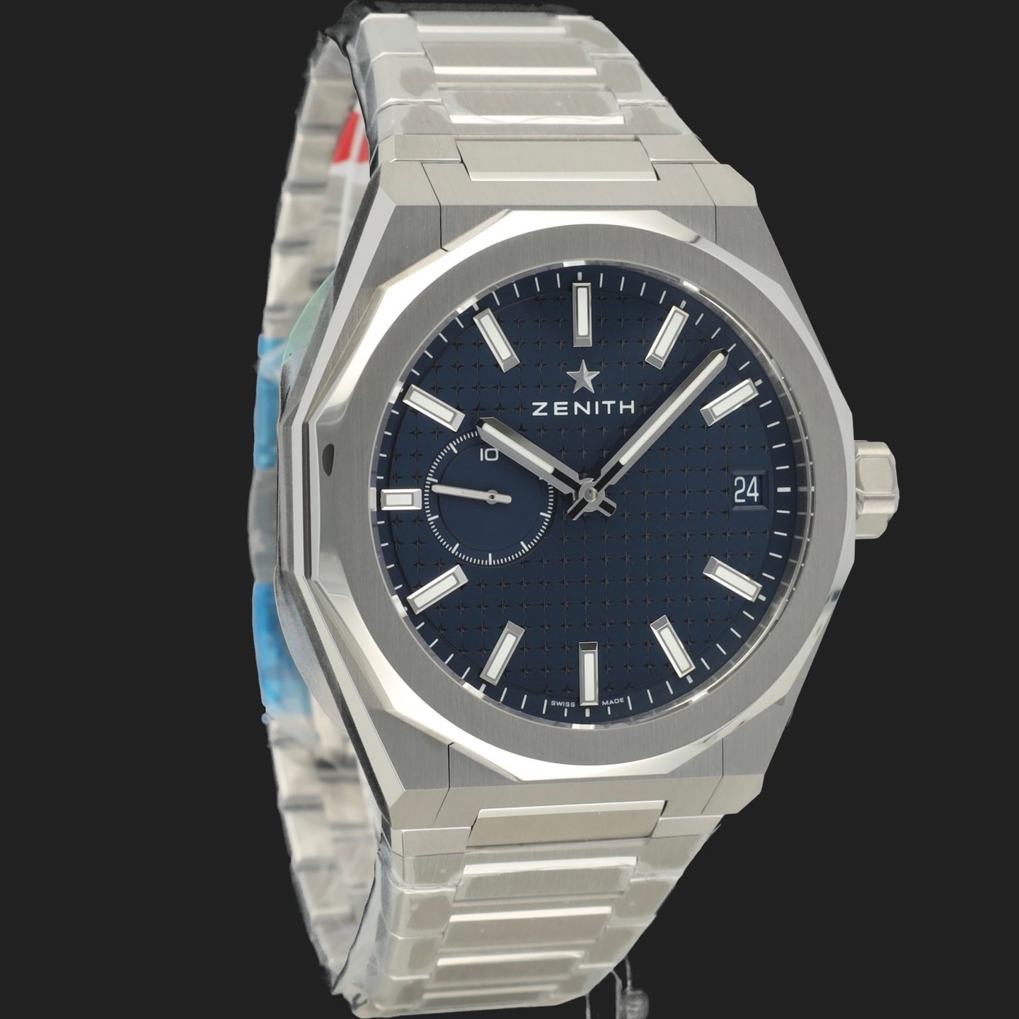 Zenith Defy Skyline 03.9300.3620/51.I001 (2024) - Blauw wijzerplaat 41mm Staal (4/8)