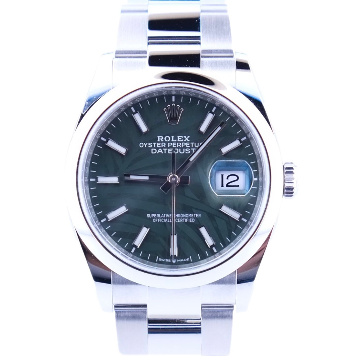 Rolex Datejust 36 126200 (2023) - Green dial 36 mm Steel case (1/1)