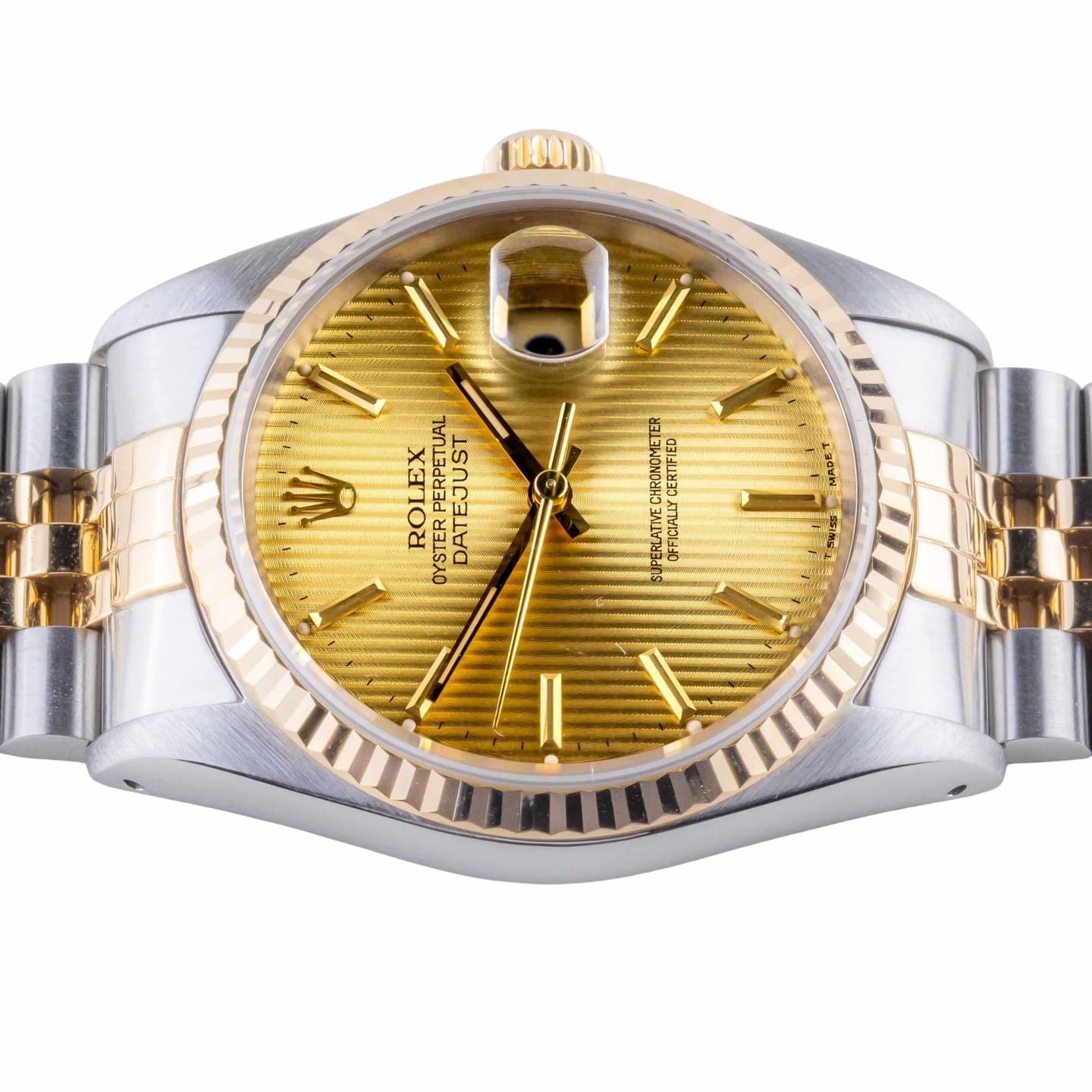 Rolex Datejust 36 16233 (1990) - 36mm Goud/Staal (5/8)