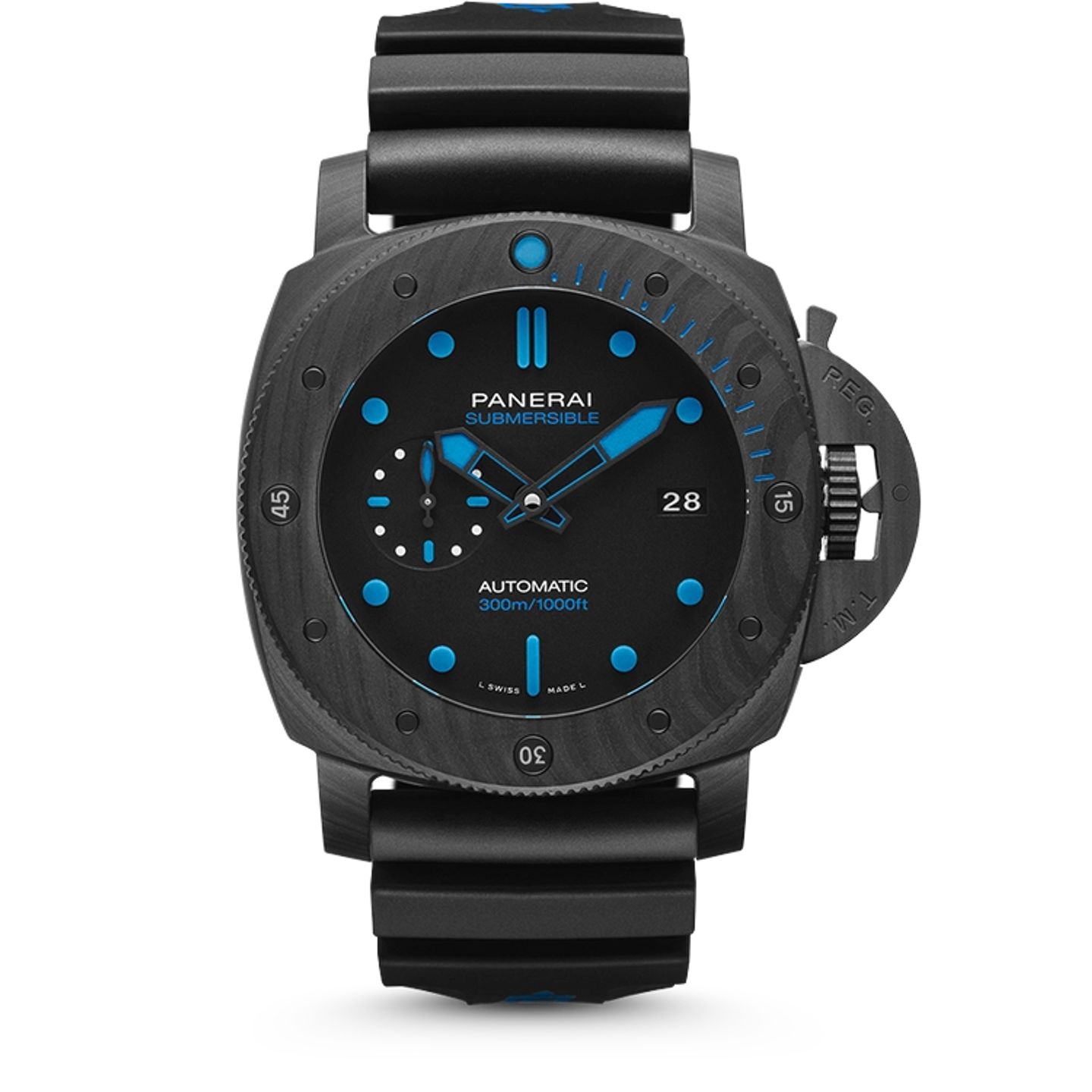 Panerai Luminor Submersible 1950 3 Days Automatic PAM02616 (2025) - Black dial 47 mm Carbon case (1/1)