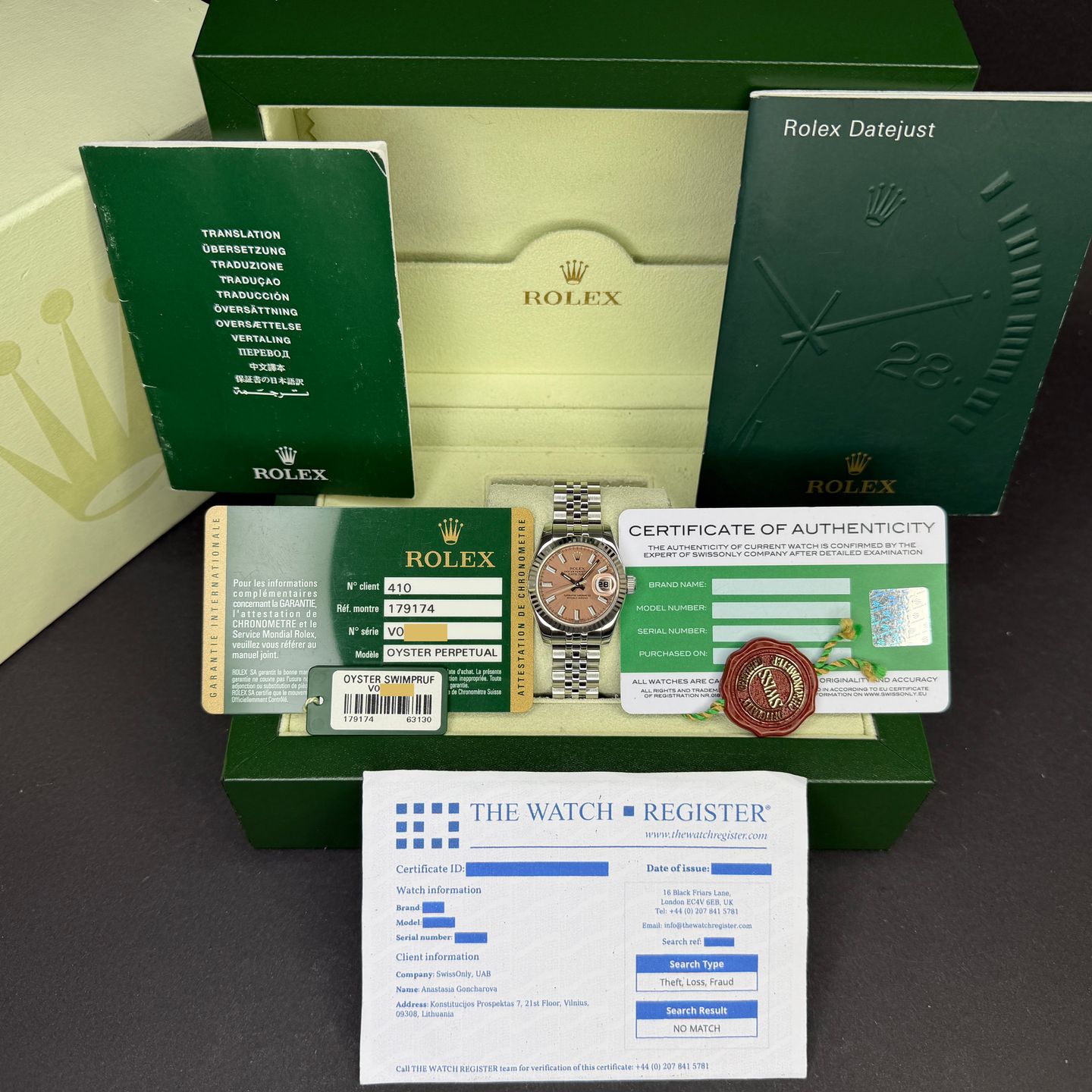 Rolex Lady-Datejust 179174 - (3/8)