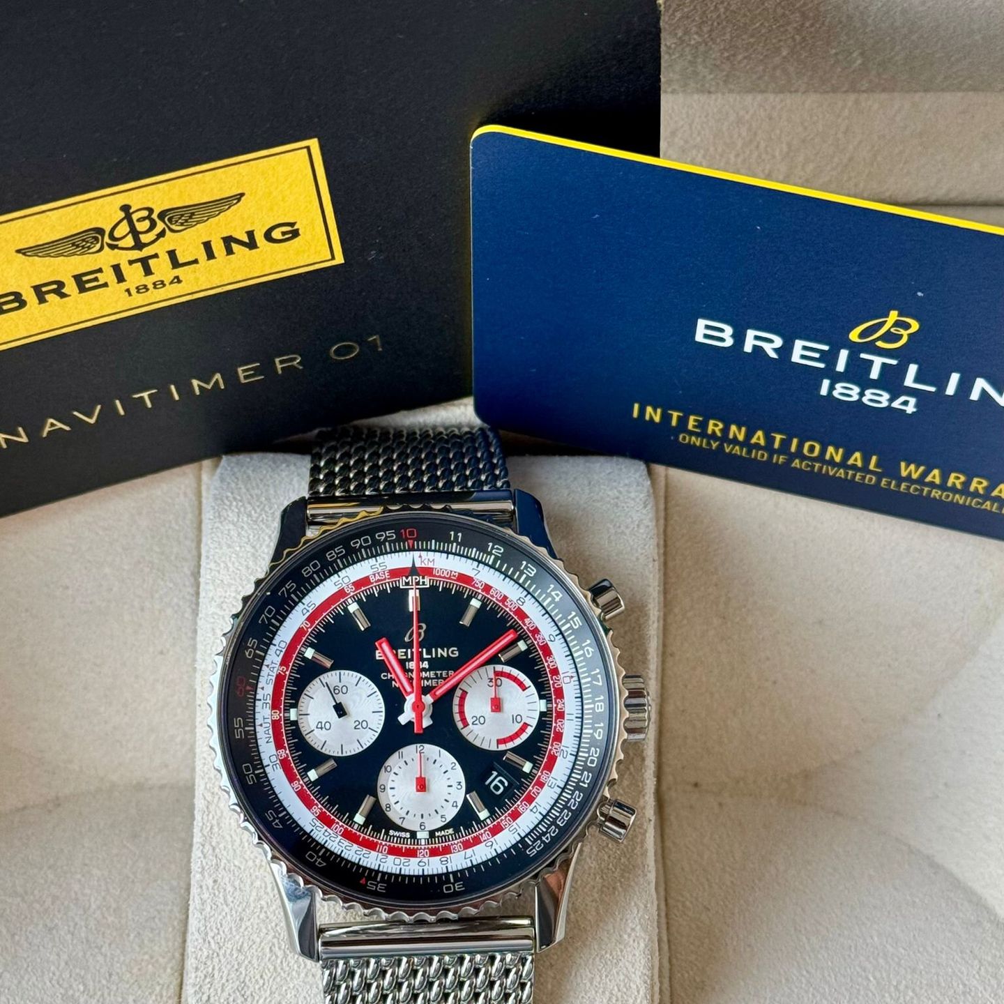 Breitling Navitimer 1 B01 Chronograph AB01211B1B1A1 - (7/7)