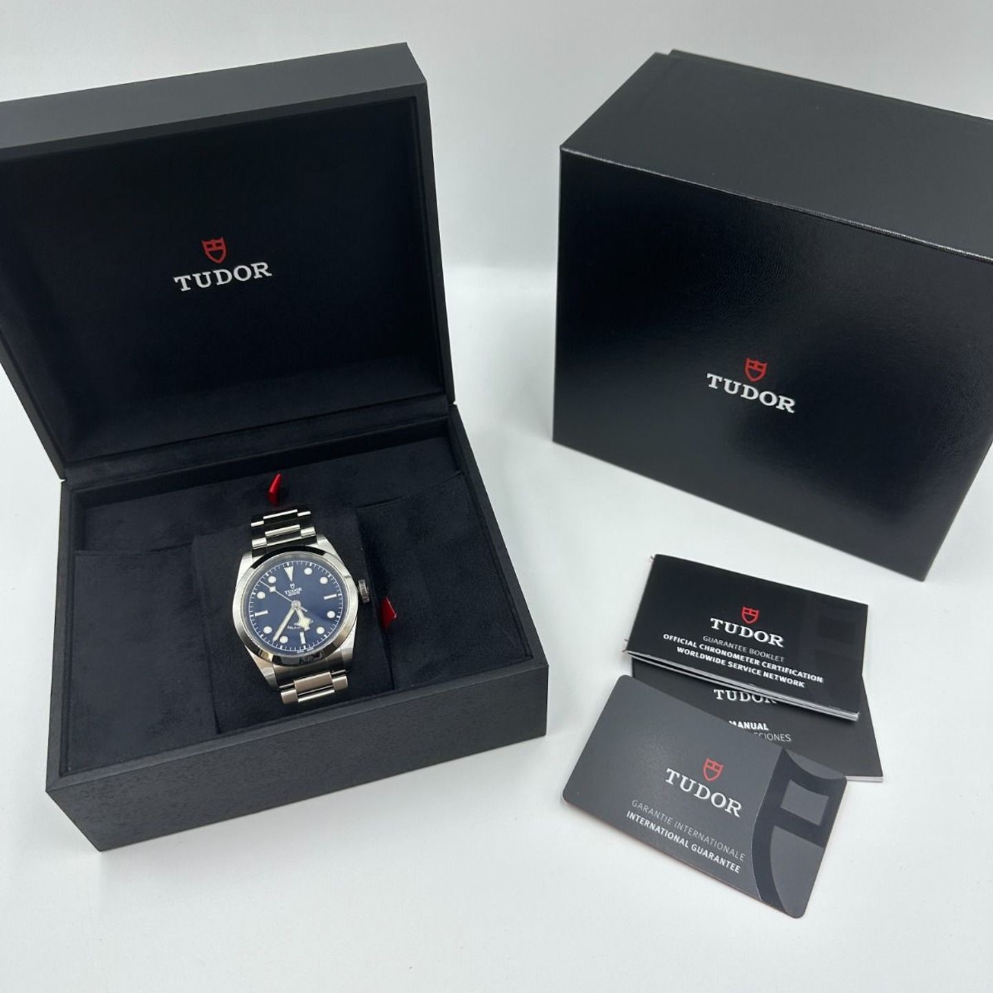 Tudor Black Bay 41 79540-0004 (Unknown (random serial)) - Blue dial 41 mm Steel case (2/8)