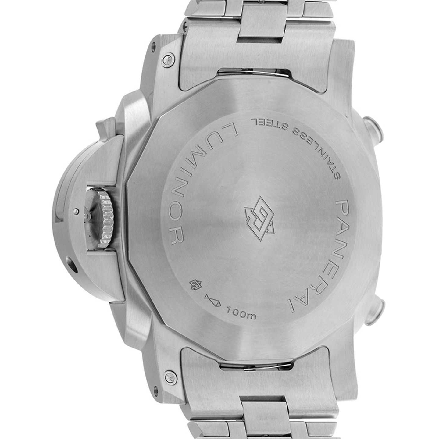 Panerai Luminor Chrono PAM01548 (2025) - White dial 44 mm Steel case (6/7)