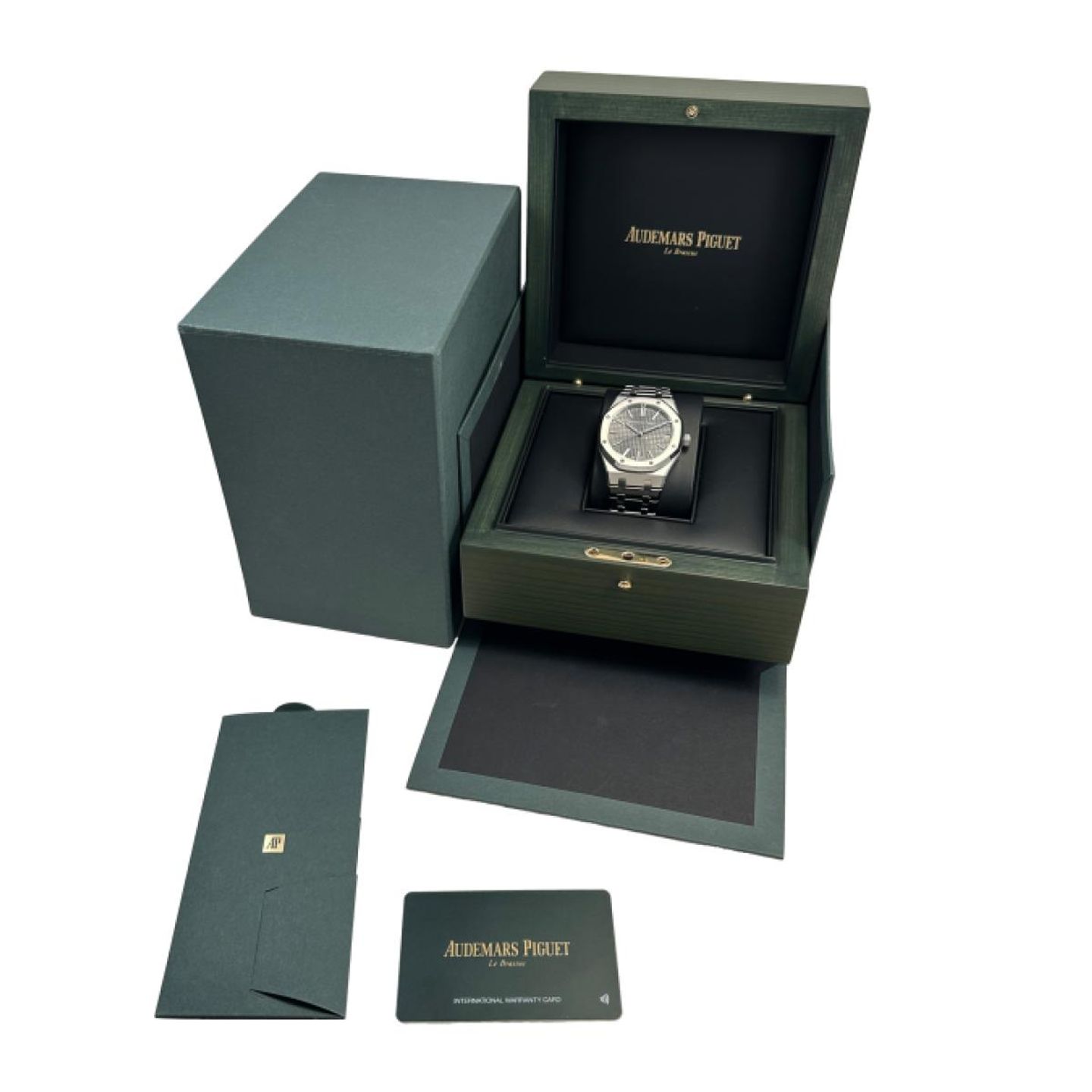Audemars Piguet Royal Oak Selfwinding 15510ST.OO.1320ST.10 (2023) - Grey dial 41 mm Steel case (5/5)