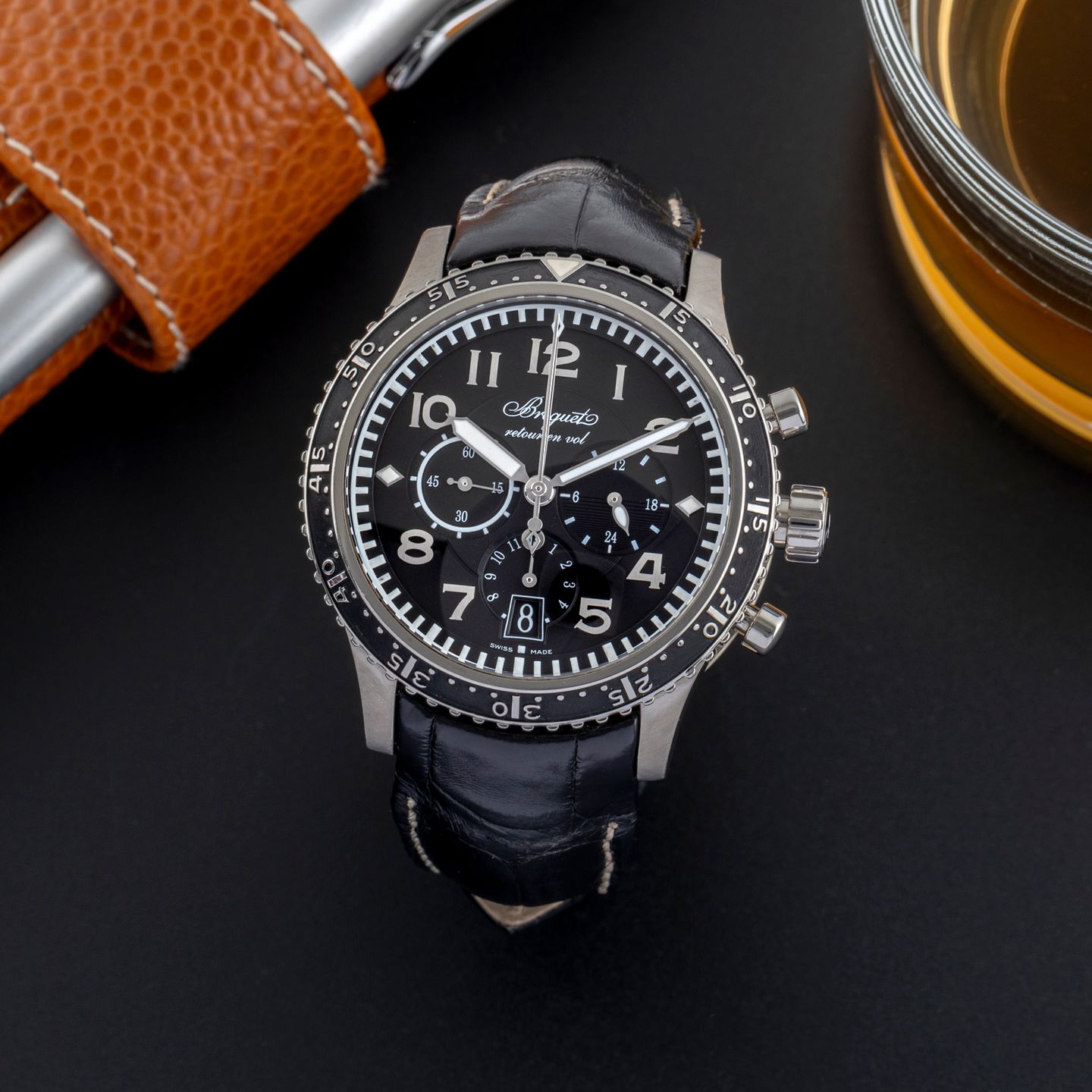 Breguet Type XX - XXI - XXII 3810TI/H2/3ZU (2010) - Black dial 43 mm (1/8)