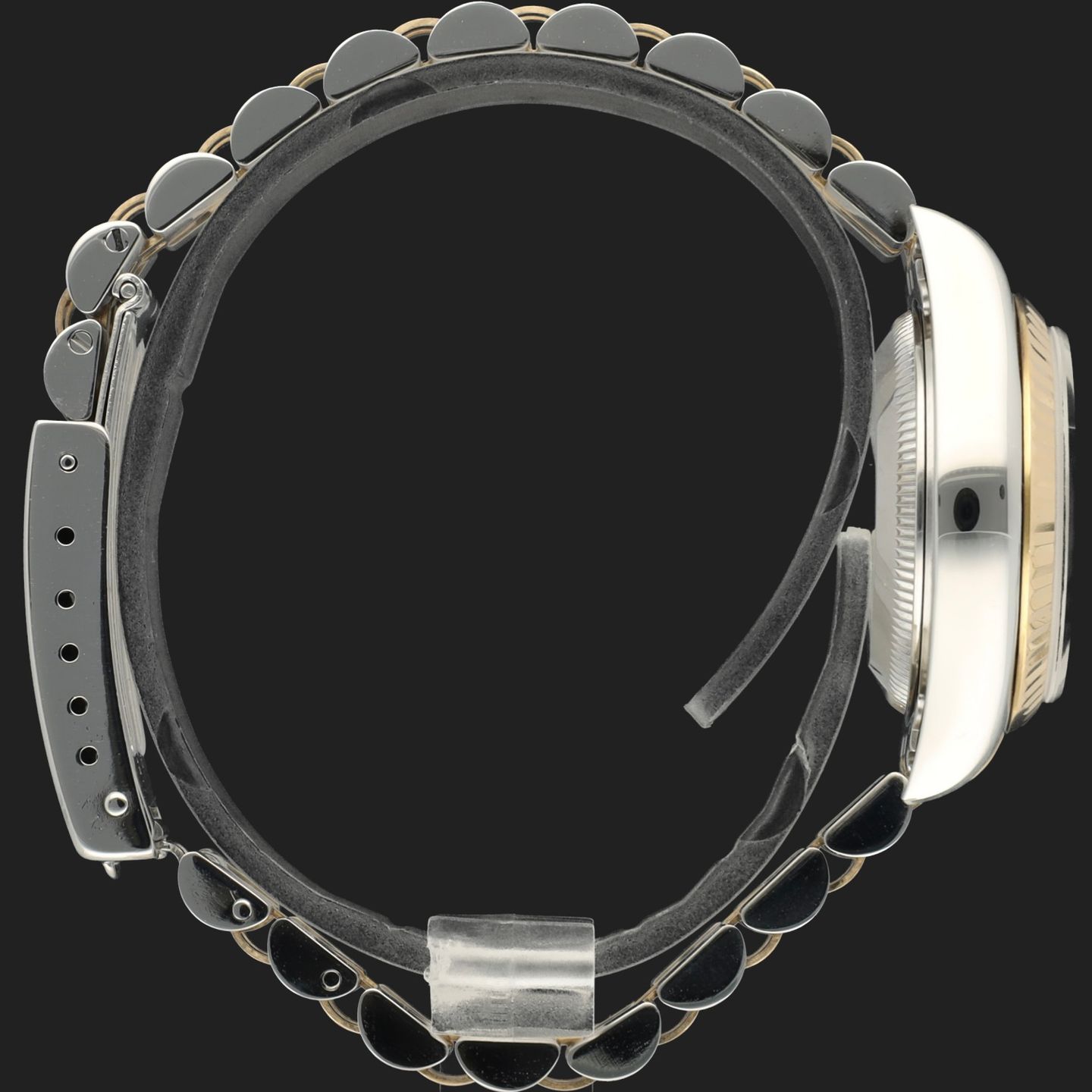 Rolex Lady-Datejust 79173 (2001) - Champagne dial 26 mm Gold/Steel case (5/8)