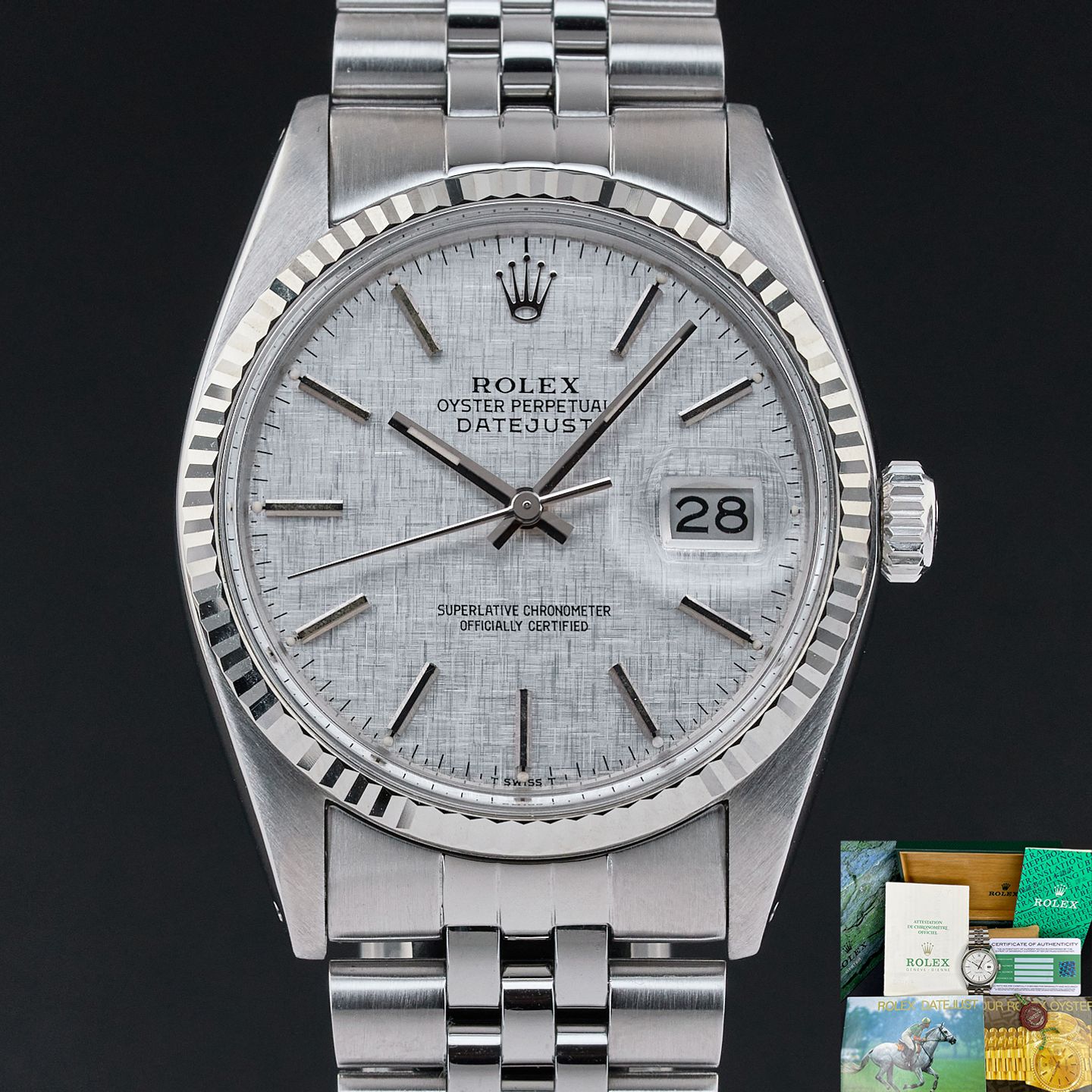 Rolex Datejust 36 16014 (1979) - 36 mm Steel case (1/8)