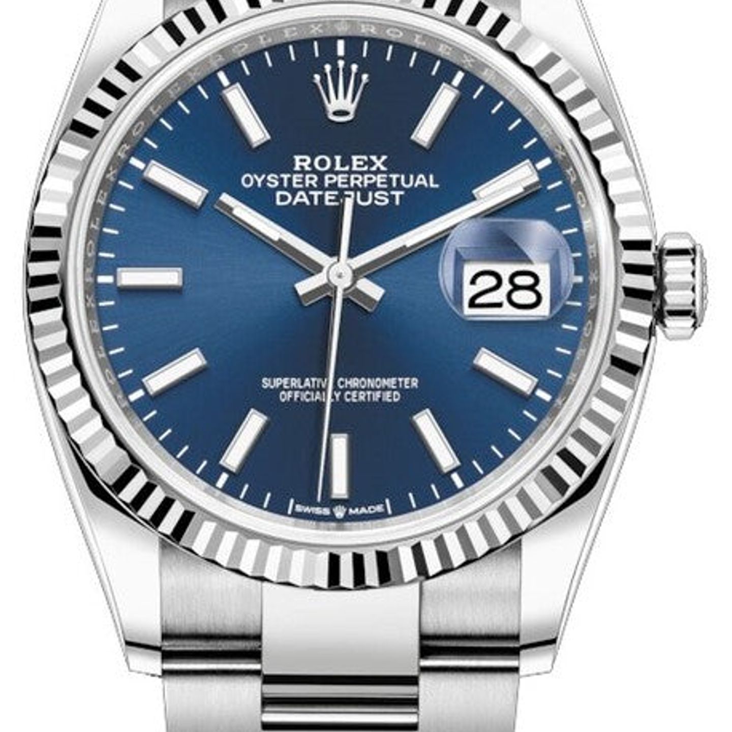 Rolex Datejust 36 126234 (2026) - Blue dial 36 mm Steel case (1/1)