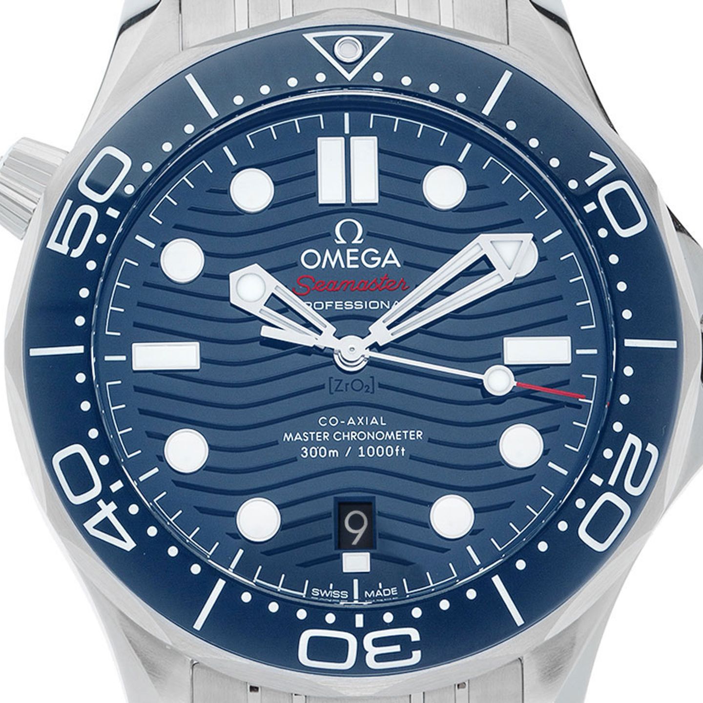 Omega Seamaster Diver 300 M 210.30.42.20.03.001 (2022) - Blauw wijzerplaat 42mm Staal (1/7)
