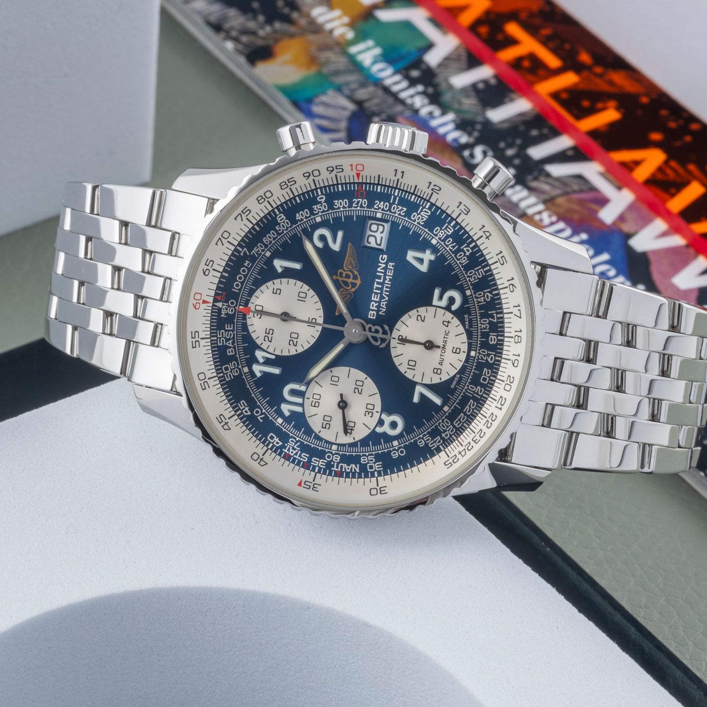 Breitling Old Navitimer A13322 (2000) - 41mm Staal (2/8)